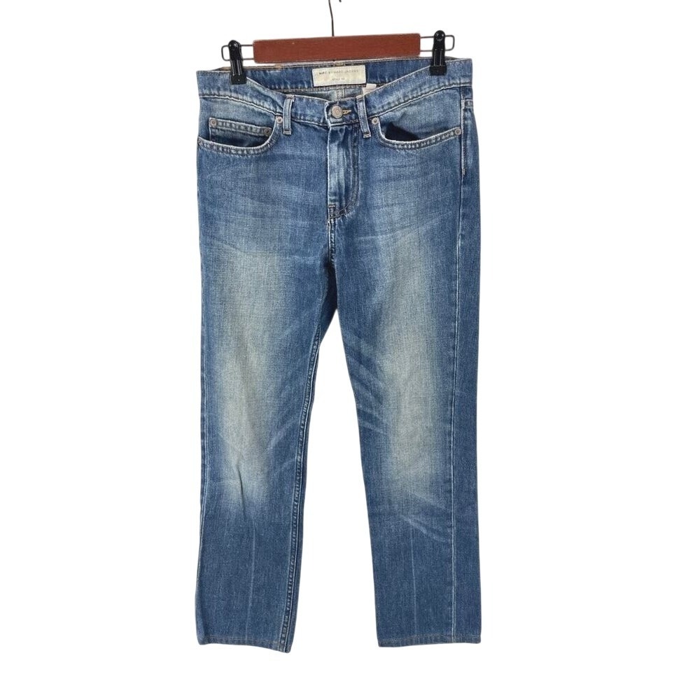 Marc by Marc Jacobs Stick Fit Denim Jeans Women's Size 28x34 Blue Straight Leg